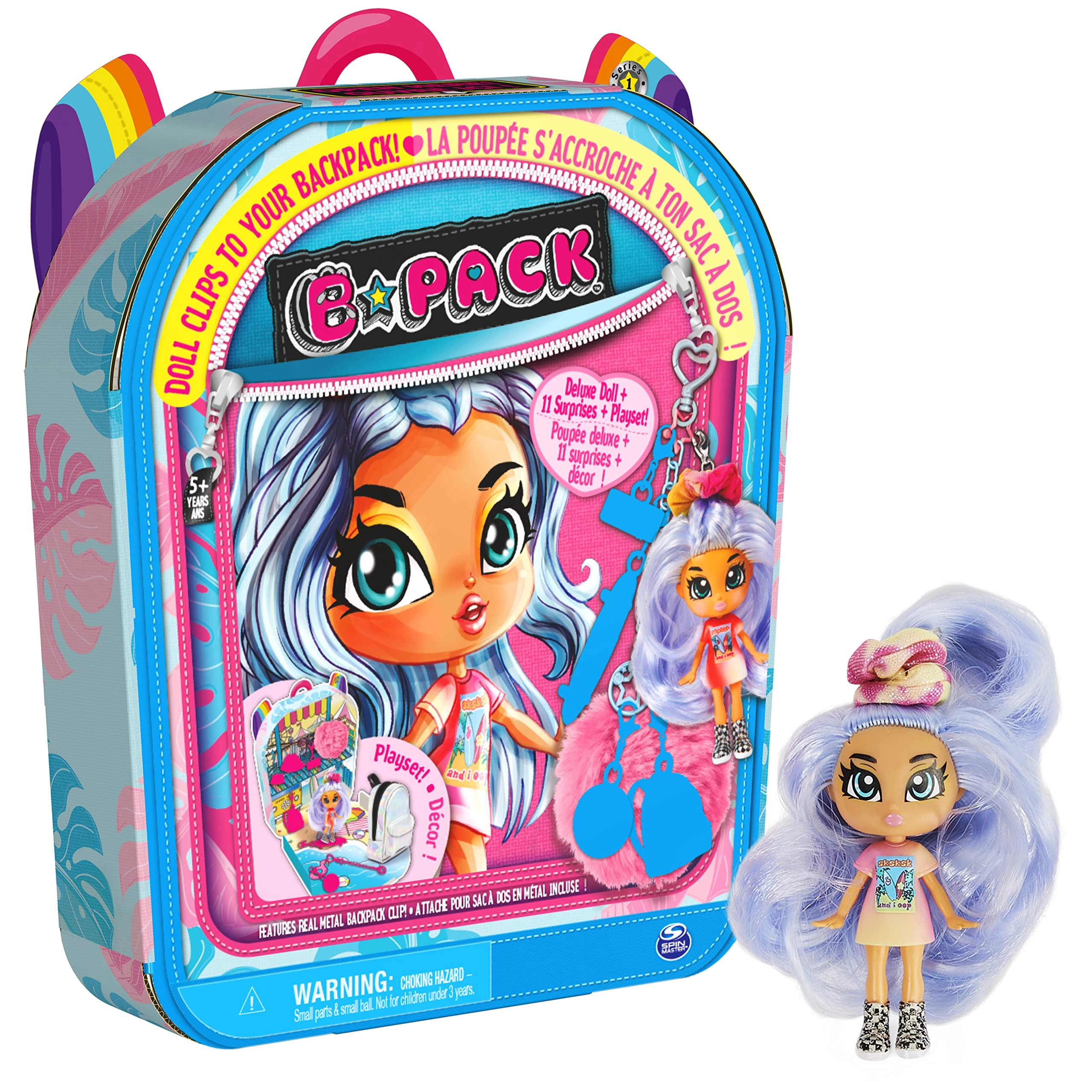 Spin Master Reina Reef Collectible Doll and Playset - 3.5-inch 11 Surprises Ages 5+