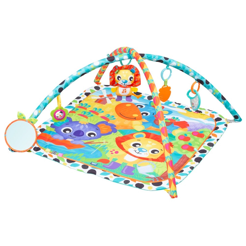 Giggly Garden Musical Gym + Sensory Pond Pat And Play Water Mat