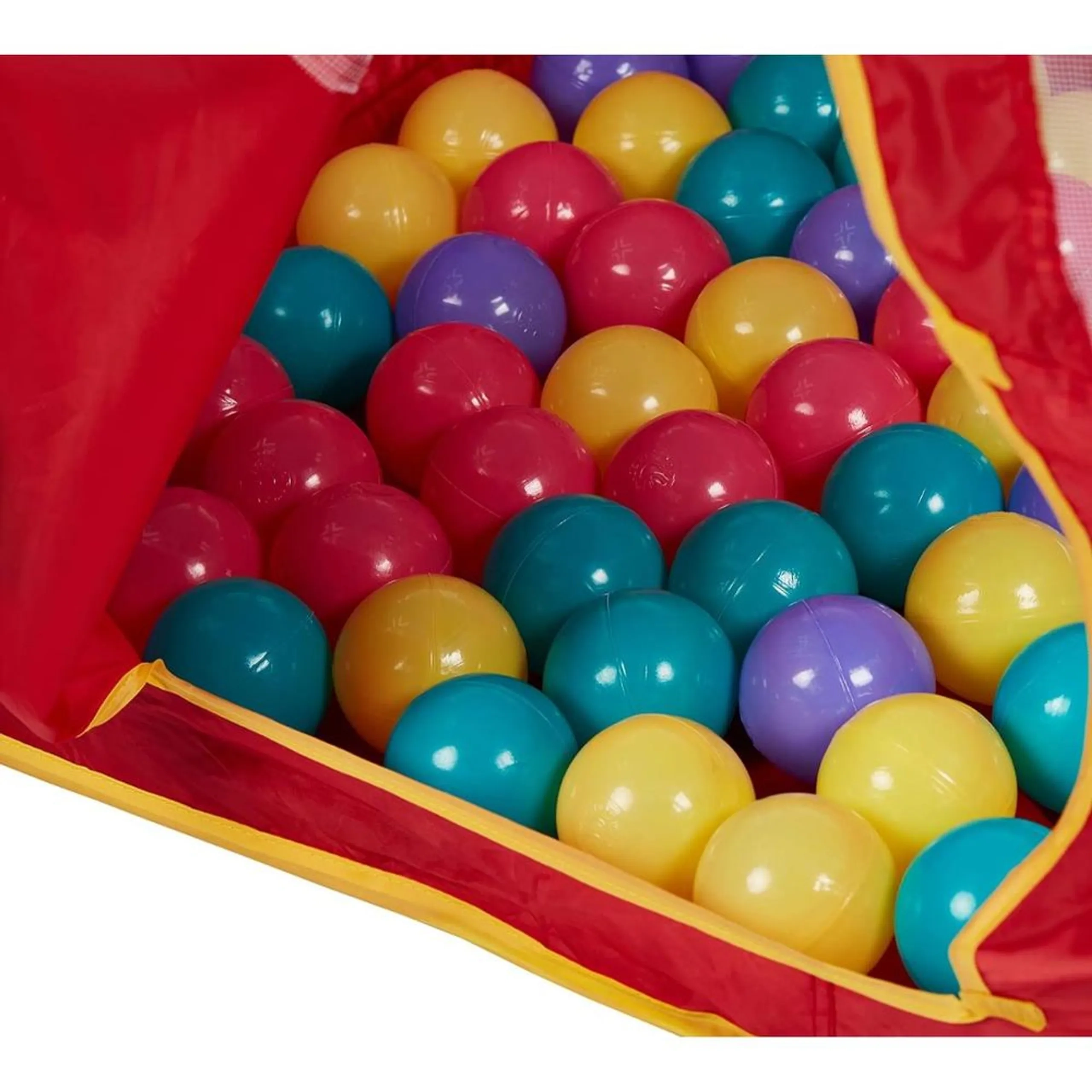 Car Play House - 100pcs 7cm balls 190D polyester