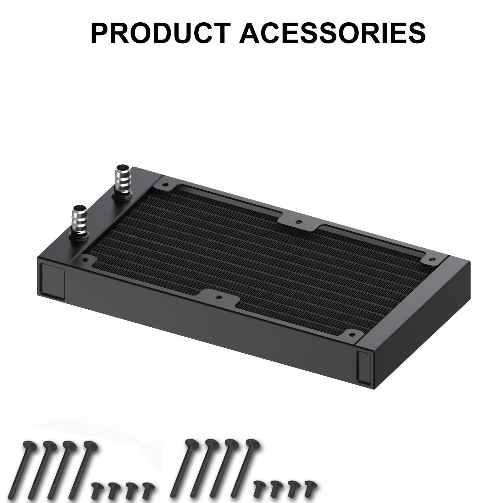 Water Cooling Radiator - 240mm 12 Pipe