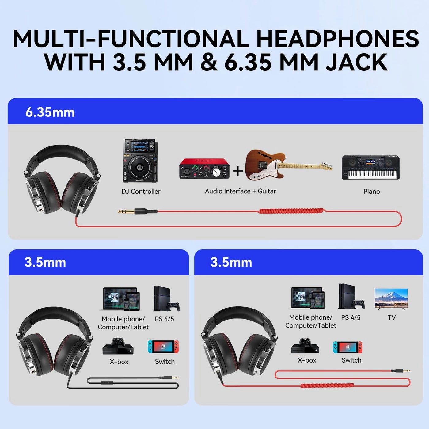 Pro-50 Wired Headphone