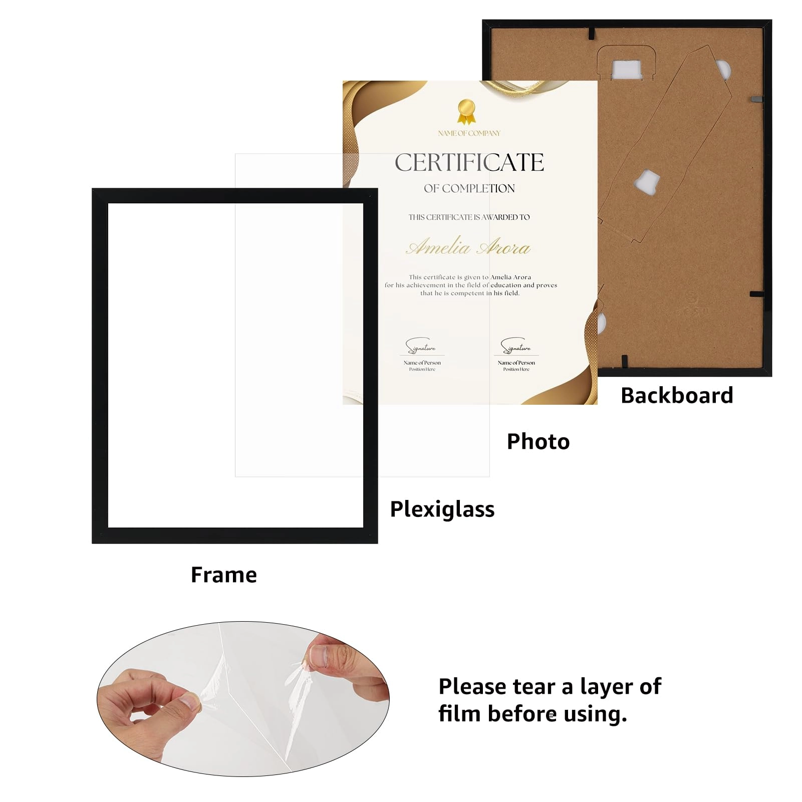 Picture Frame Set - 8.5x11