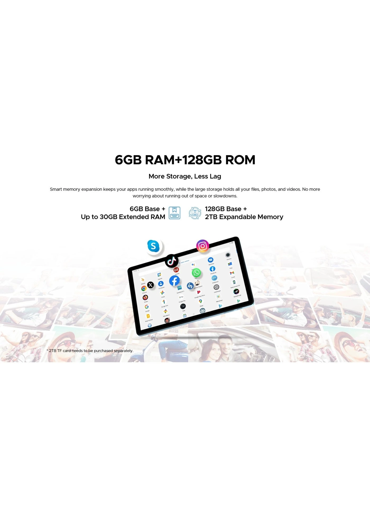 Tab A9 Pro+ - 128GB 11"