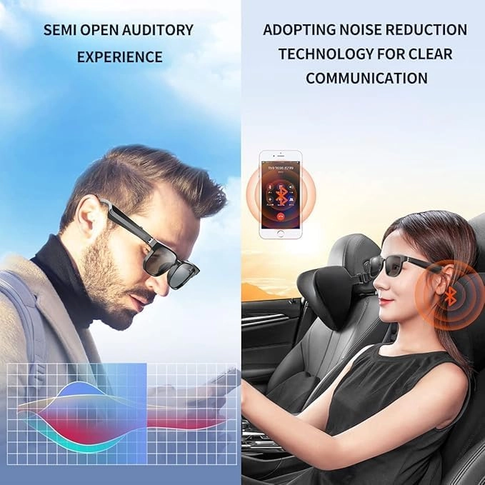 Bluetooth Sunglasses - Bluetooth 5.1 UV Protection