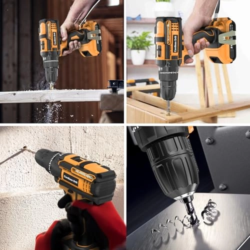 Hammer Drill - 2 x 2.0Ah