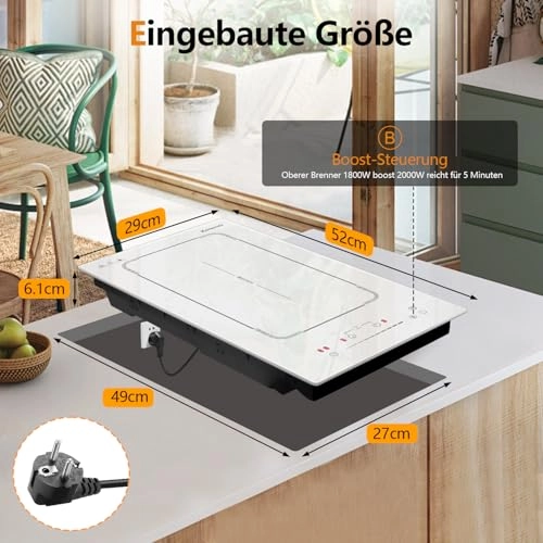 KEI-B23589-F1-VDE-W Induction hob