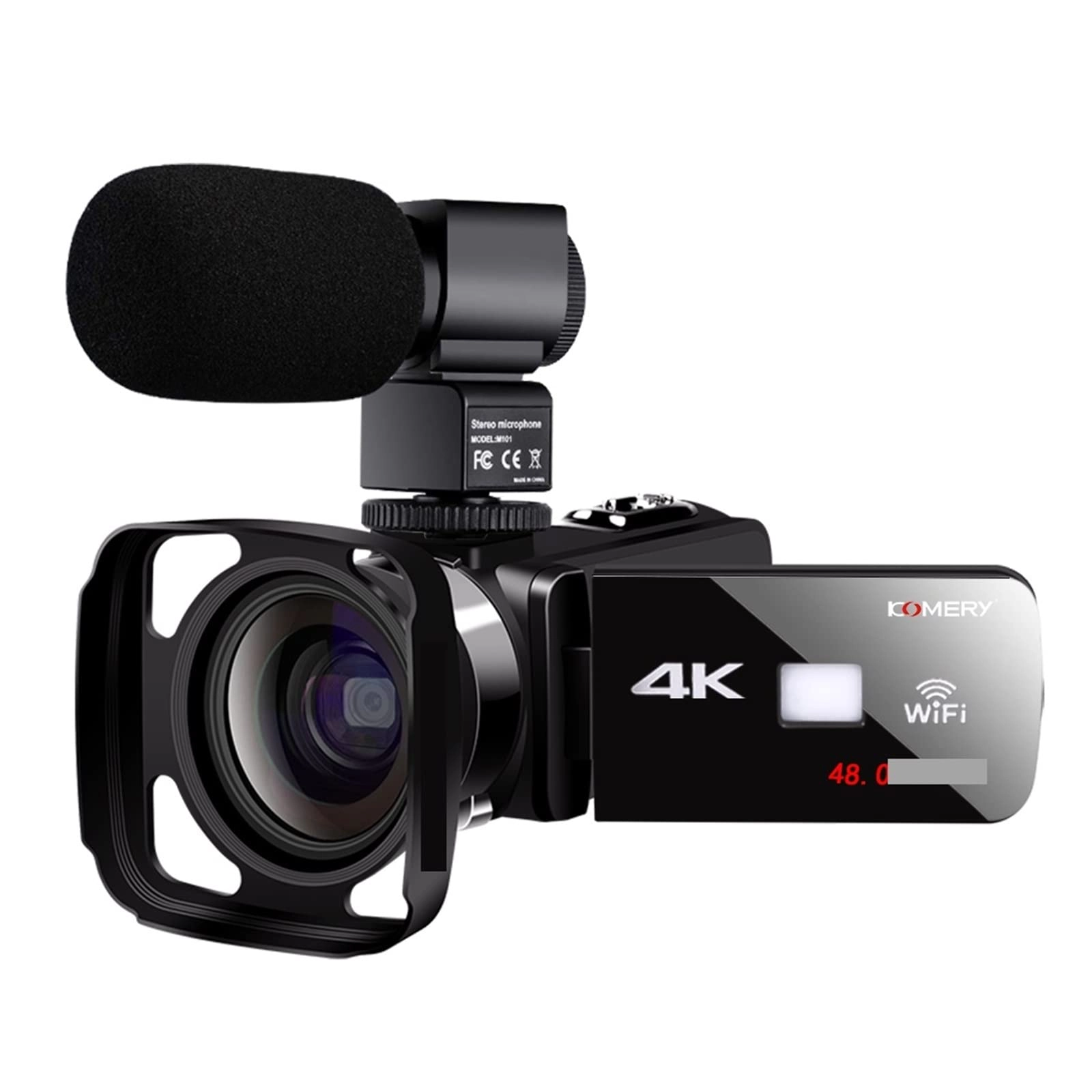 JOJIDE Video Camera 4K 18X