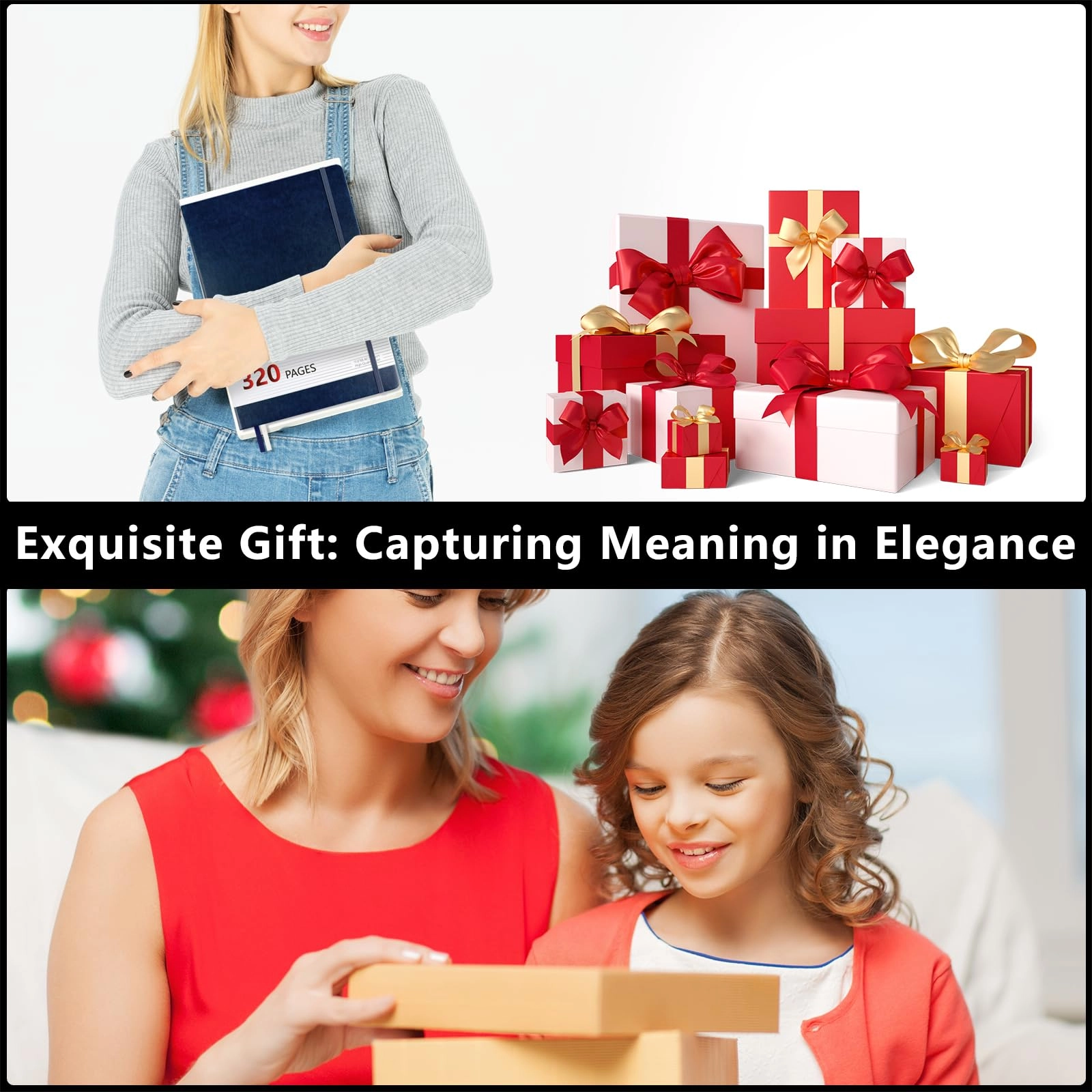 Notebook B5 Hardcover - Lined 320 Pages