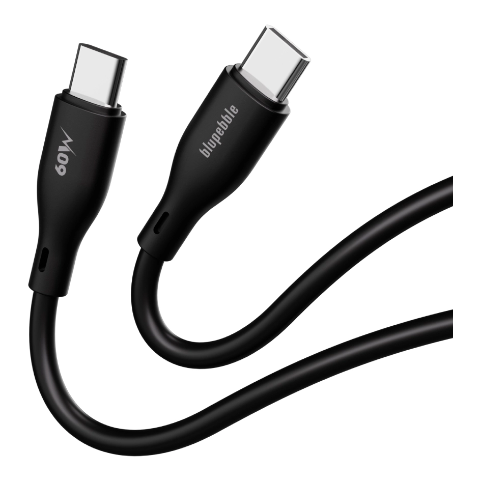 blupebble PowerFlow Cable 60W USB-C to USB-C 1.2m