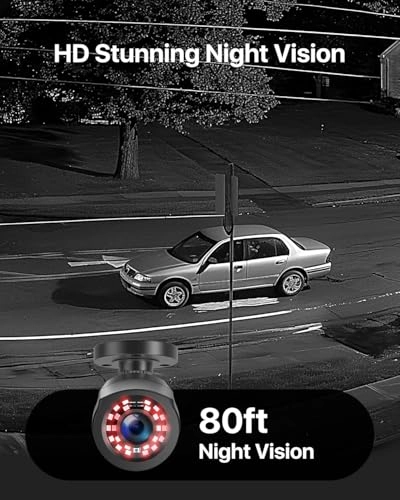 Home Security Camera System - 4 8CH 1080p