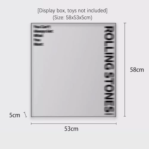 Acrylic Display Case - for Lego 31206 20.8x22.8x1.9 inches