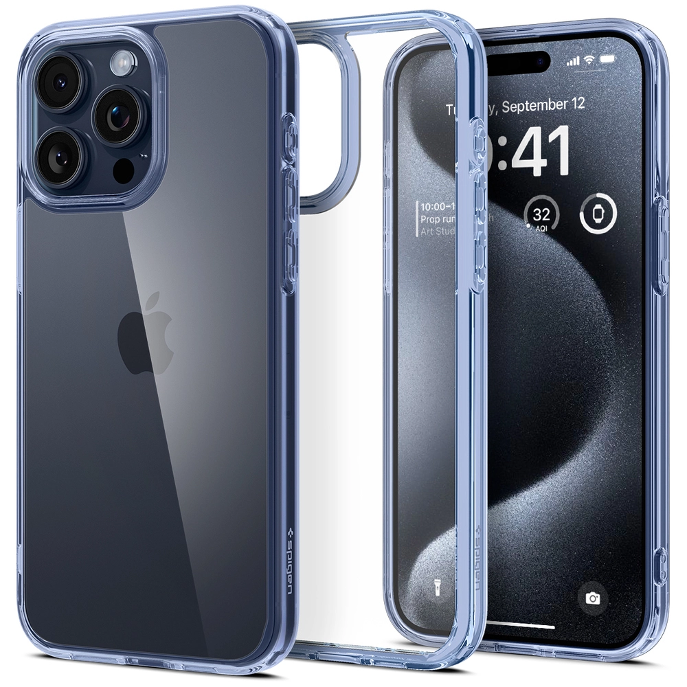 Spigen Crystal Hybrid Back Case for iPhone 15 Pro Max