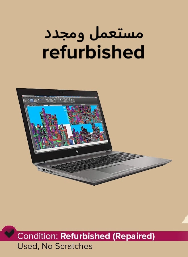 HP (Renewed) ZBook 15 G5 - 15.6'' Core i5-8300H 16GB DDR4 256GB SSD