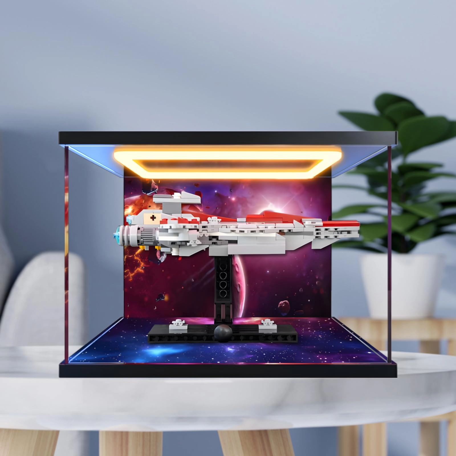 Acrylic Display Box - 30x20x20cm Background B