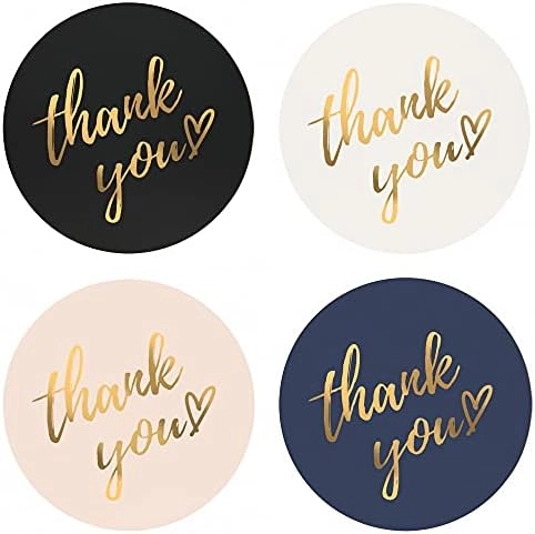 bpa Party Thank You Stickers Roll - 500 pcs Party