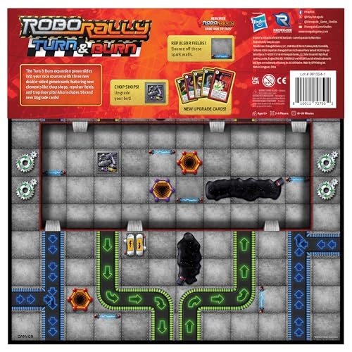 Robo Rally: Turn & Burn Expansion