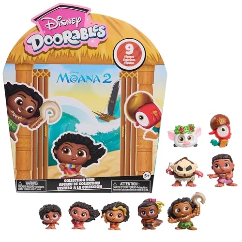 Disney Doorables Moana 2 Collection Peek - (50063) 9 pcs