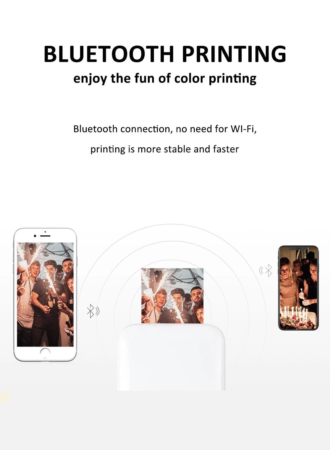 Mini Portable Photo Printer