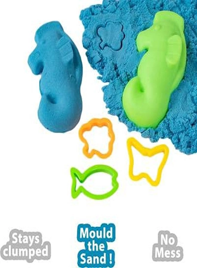 Crazy Sand - 1 kg Play Set Big Bucket and Moulds
