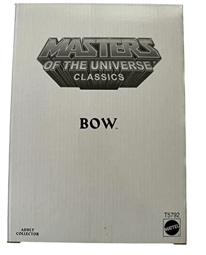HeMan Masters of the Universe Classics Exclusive Action Figure Bow - Interchangeable chest plates Vintage and modern heads