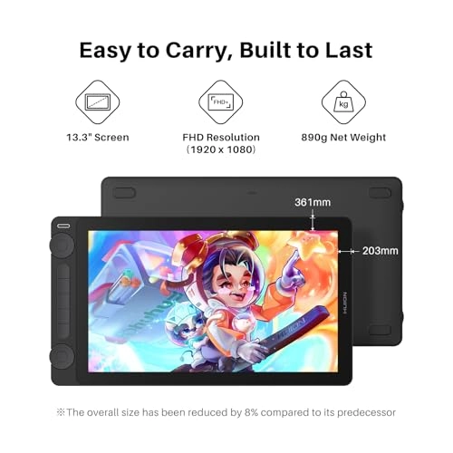 Kamvas 13 (Gen 3) - 16384 Pen Pressure