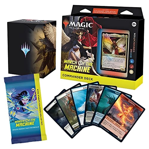 Magic: The Gathering: Divine Convocation - March of the Machine Commander Deck + Collector Booster Sample Pack