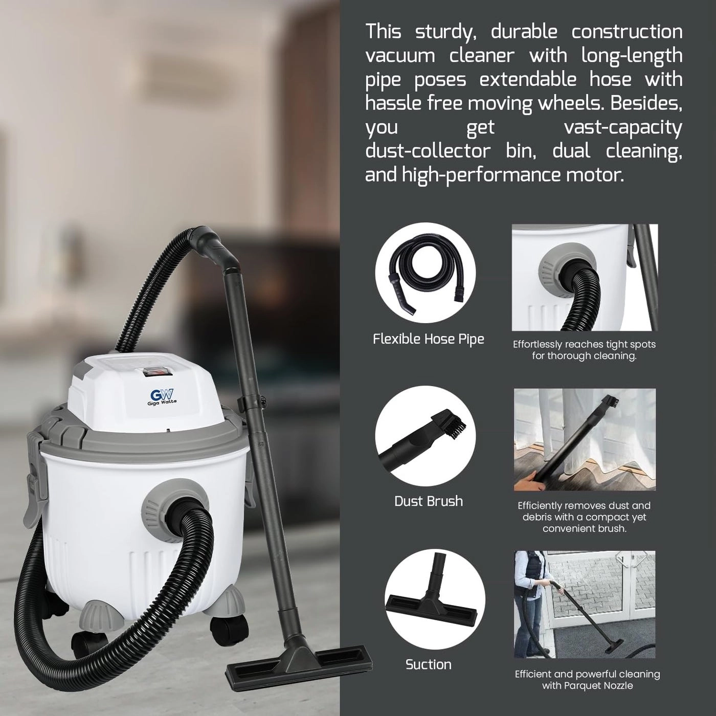 Wet Dry Vacuum Cleaner