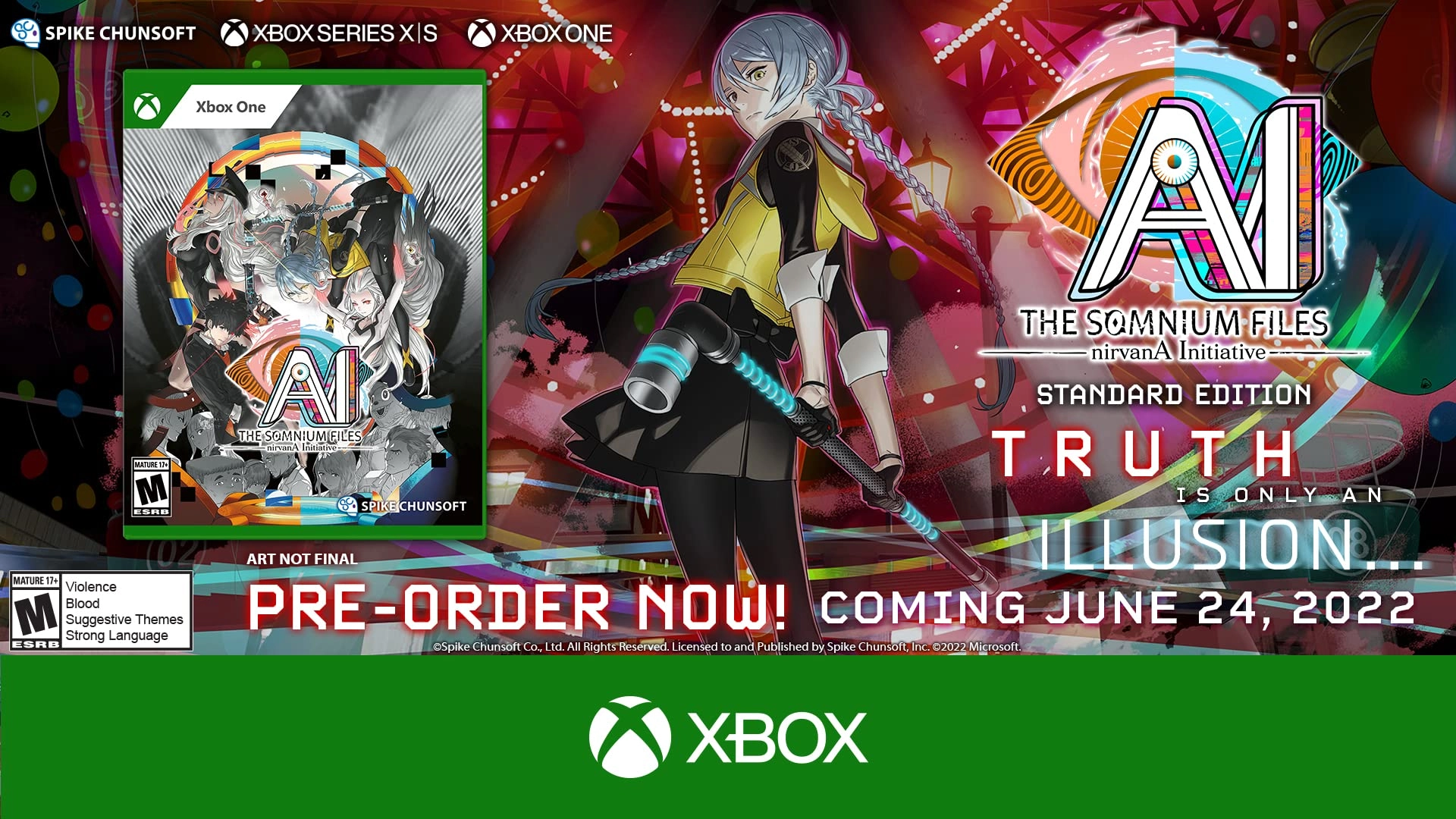 Spike Chunsoft AI: THE SOMNIUM FILES - nirvanA Initiative - Xbox One