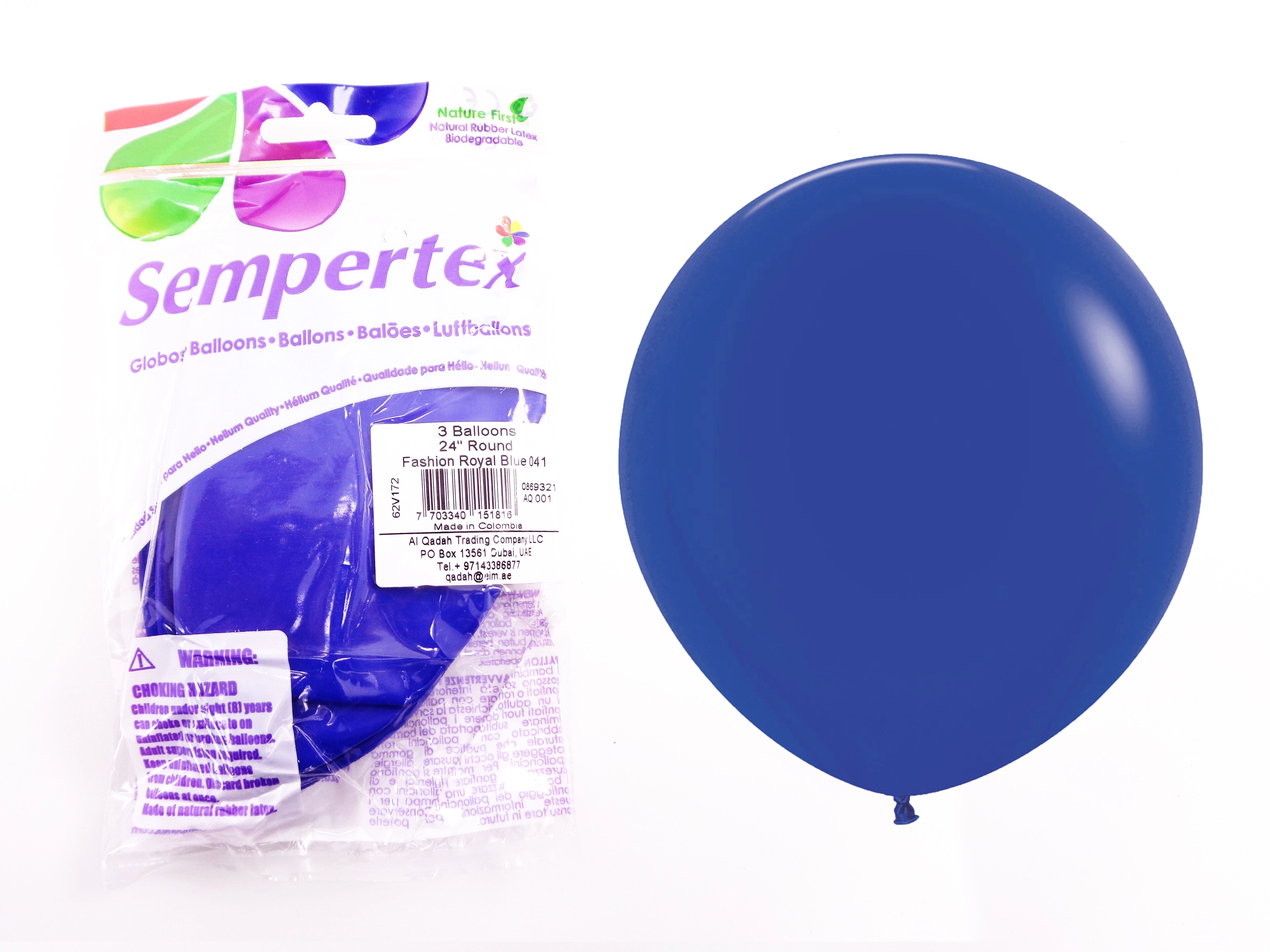 Round Balloons - 3 pcs