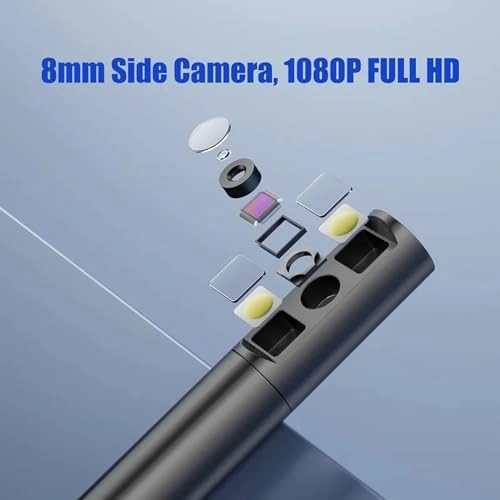 Handheld Industrial Endoscope Camera - 8mm 15m