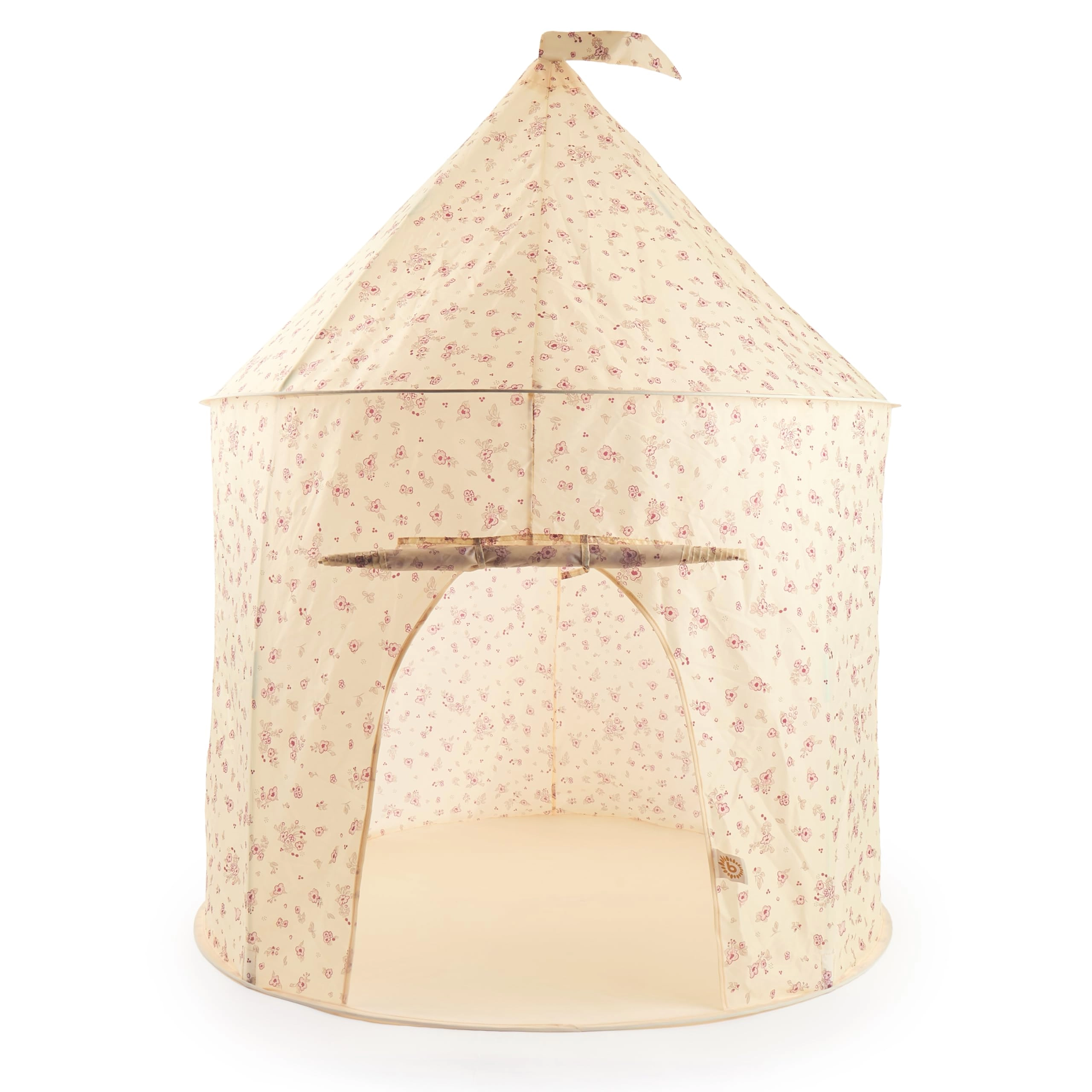 Bieco Pop Up Play Tent - Vintage Flowers 105 x 105 x 125 cm