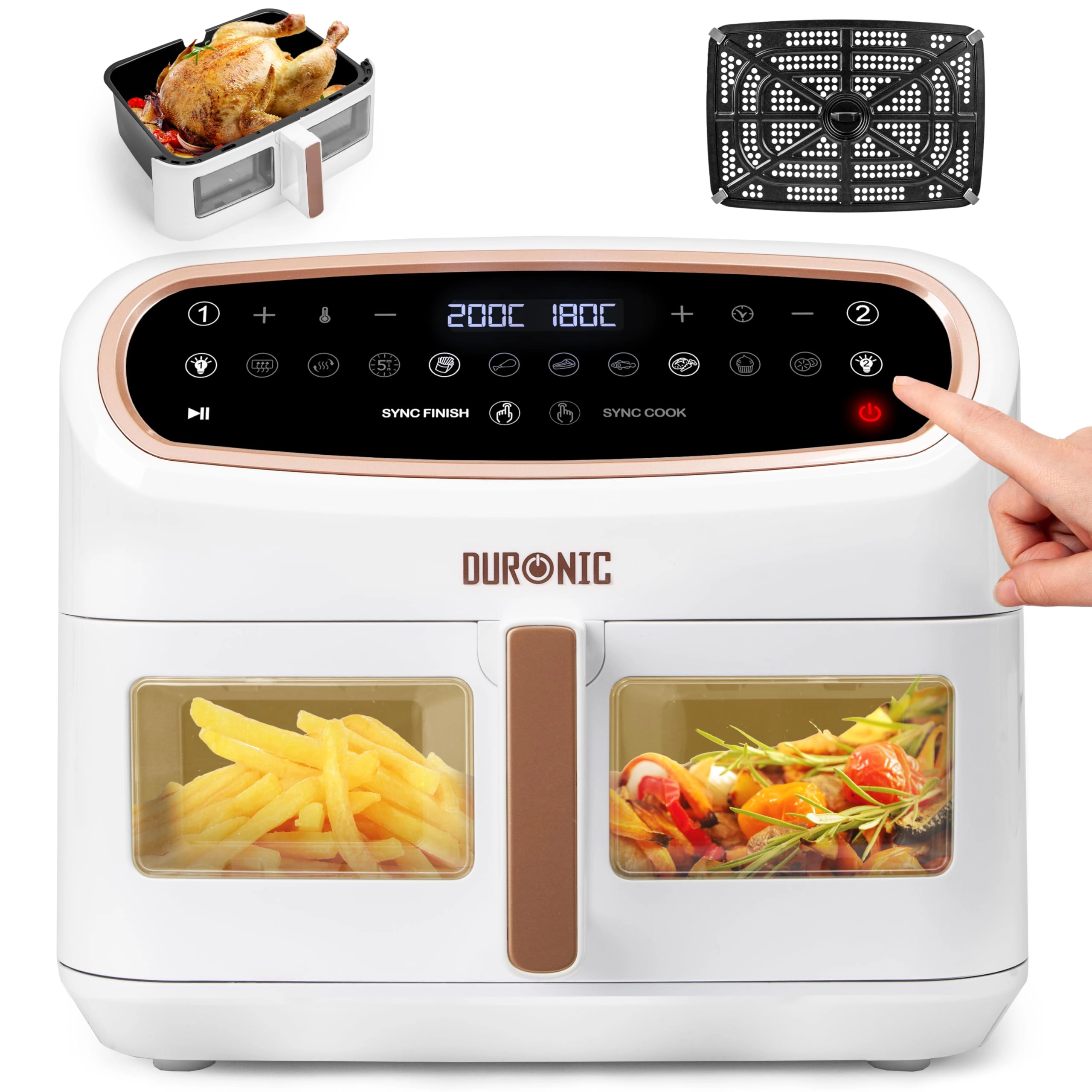 Duronic Digital Air Fryer XXL AF14 WE