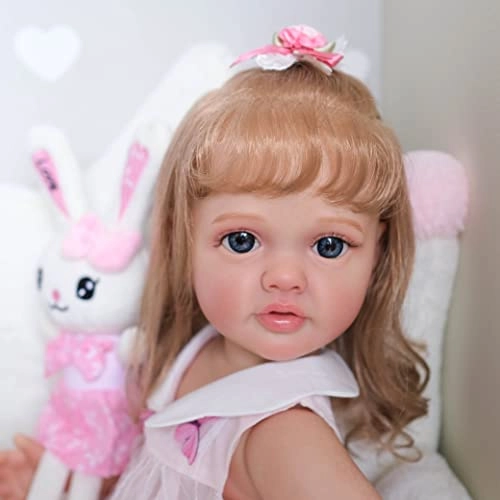 Princess Betty Reborn Baby Doll - 55CM Silicone Hand rooted hair