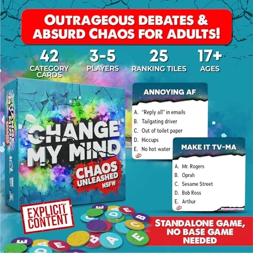 Chaos Unleashed – NSFW Edition - English 17 years and up