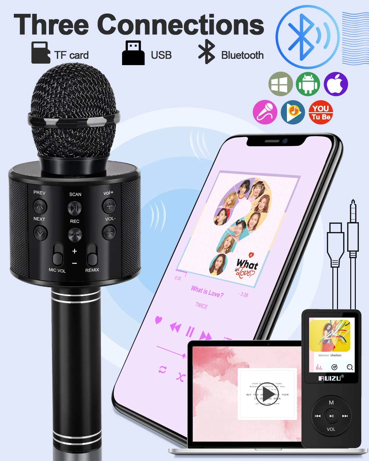 Dodosky Karaoke Microphone - 3 years-12 years