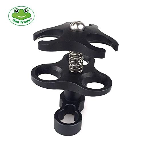 Ball Clamp Joint - 1-inch Double Spring Design 2-Pack