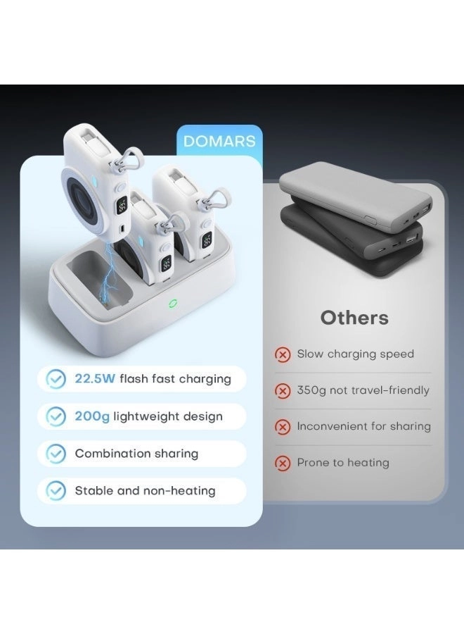 2-in-1 Magnetic Battery Pack - 10000mAh 22.5W