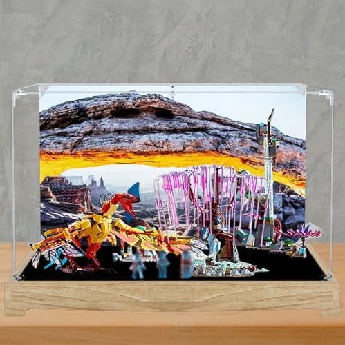 Acrylic Display Case - 75574 50 x 40 x 30 cm Black