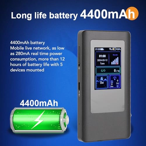 5G Mobile Hotspot - 5G WiFi 6 2.77Gbps