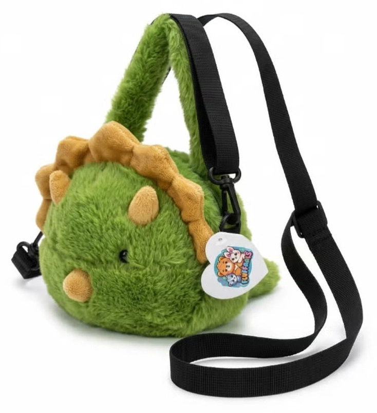 Fluffmals Dino Purse - 15 cm