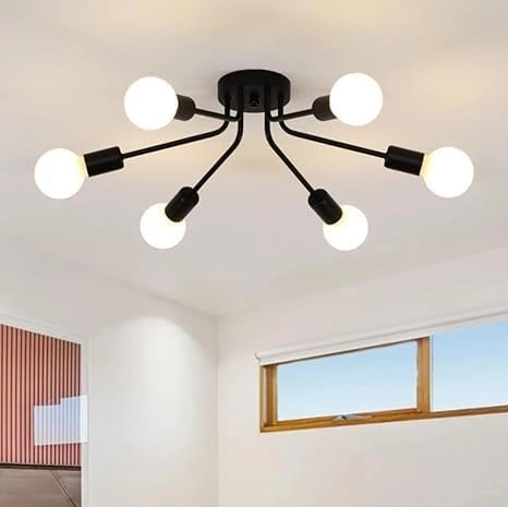 153 CHANDELIER 6 LIGHT - warm white