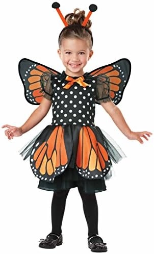 MZA STORES Beautiful Butterfly Pretend Play Costume - toddler 2t-4t