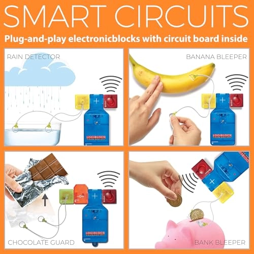 Imagine Station Logiblocs Alarms Kit Electronics Logic - 4 years+ 7 pieces