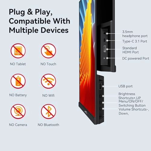Portable Monitor - K-23.8-200hz-zj-DE 23.8 Inches 1920x1080