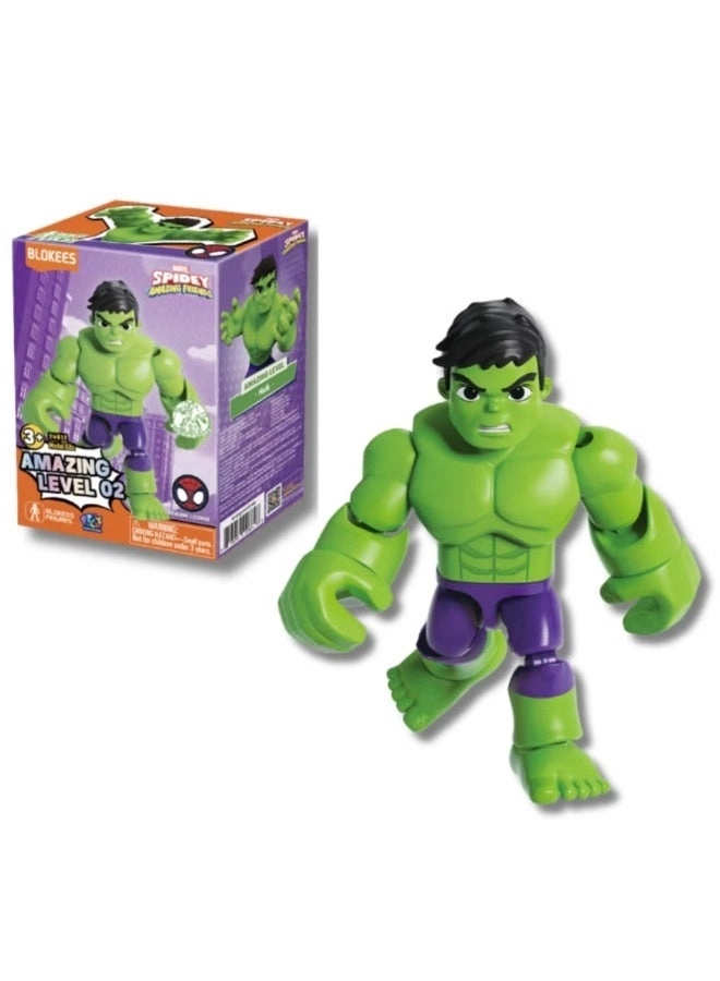 BLOKEES Hulk (74817) - Spidey Amazing Friends Marvel