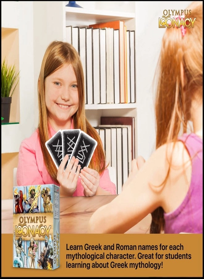 Olympus Loonacy: Mythological Match with Gods and Goddesses - Card Game