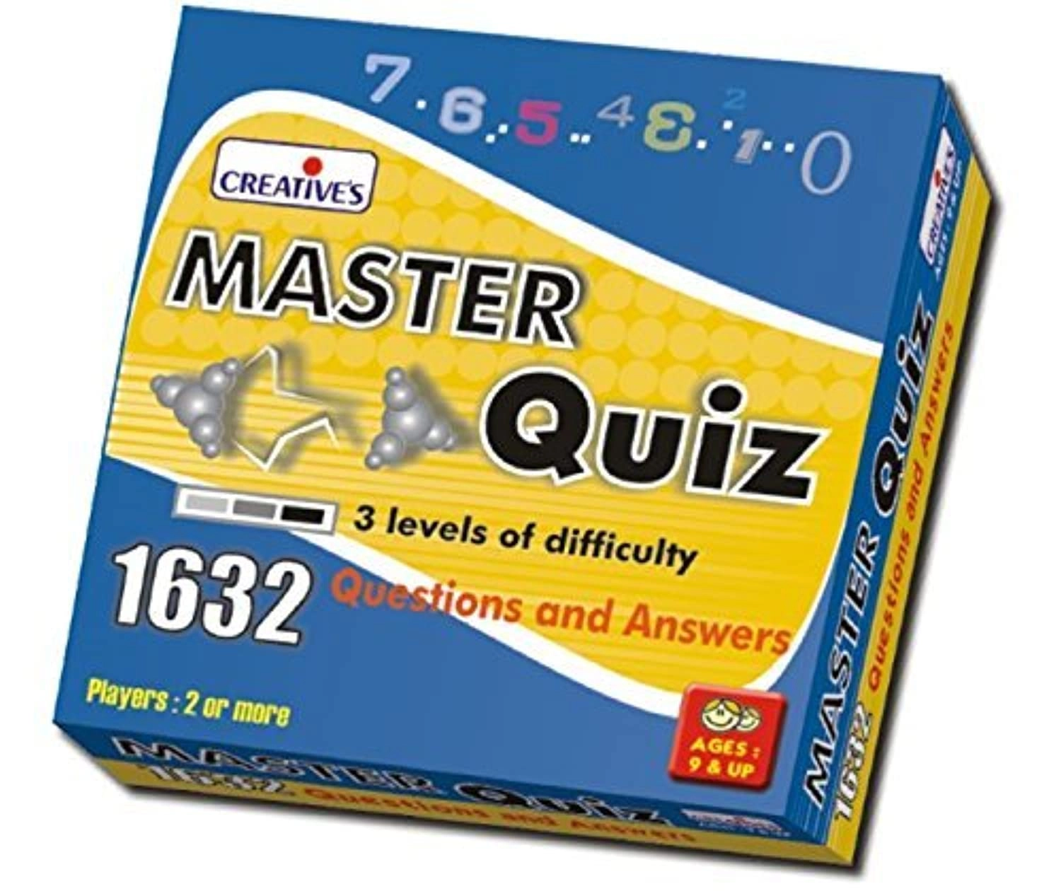 Creative Educational Aids P Ltd Master Quiz - 36 months - 20 years 136 pieces