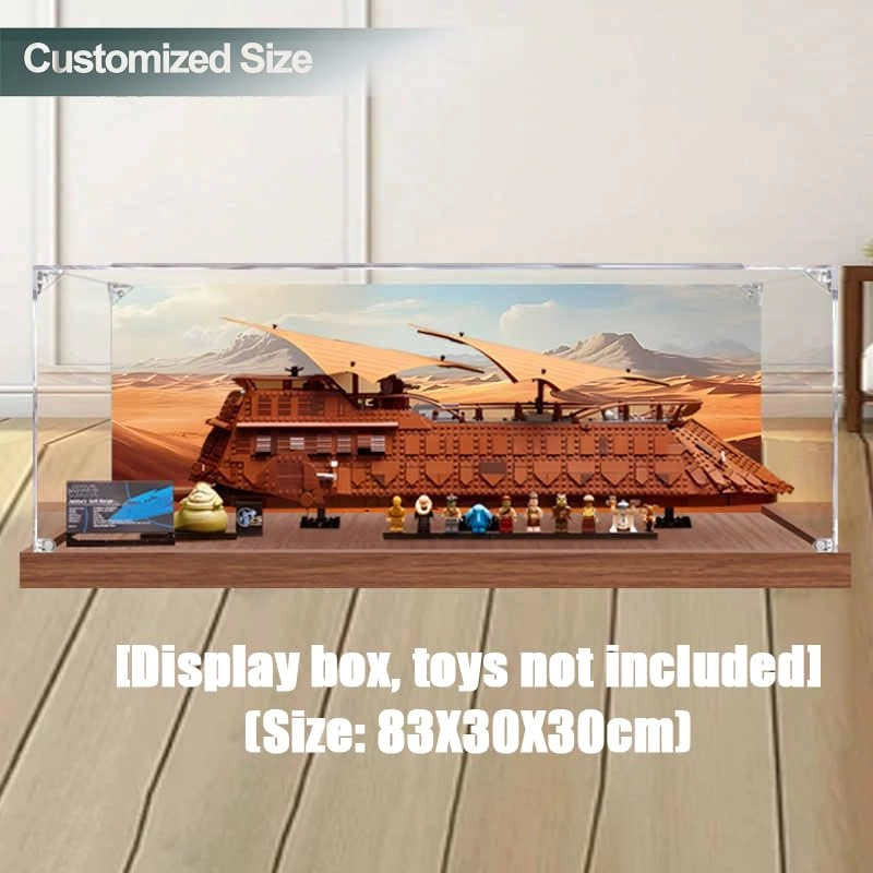 Acrylic transparent display box - 75397 3mm 83 x 30 x 30 cm