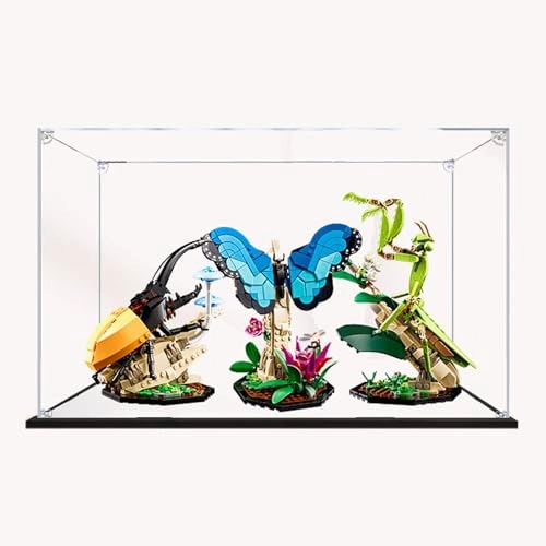 Acrylic Display Case - for 21342 40x20x25 cm 3MM With Mirror