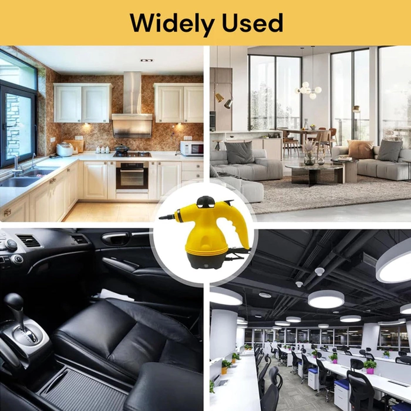 High Temperature Steam Cleaner - 1000W Handheld